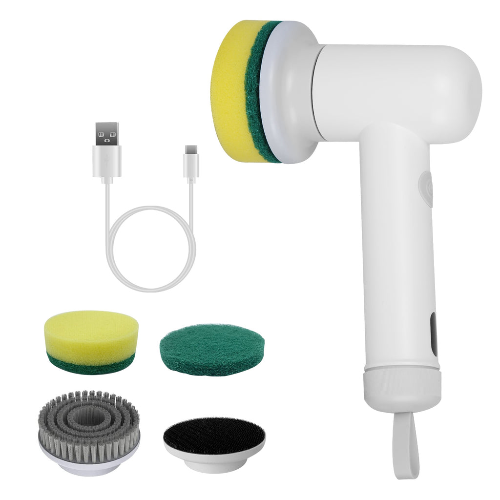 Electric Spin Scrubber – Cordless Deep Cleaning Brush for Kitchen & Bathroom