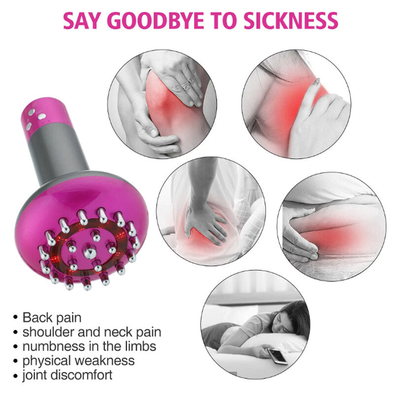 Electric Body & Back Scrubber – Deep Clean & Relaxing Shower Massage